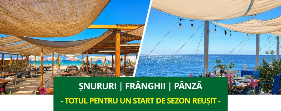snururi franghii panza iuta gordius litoral sezon
