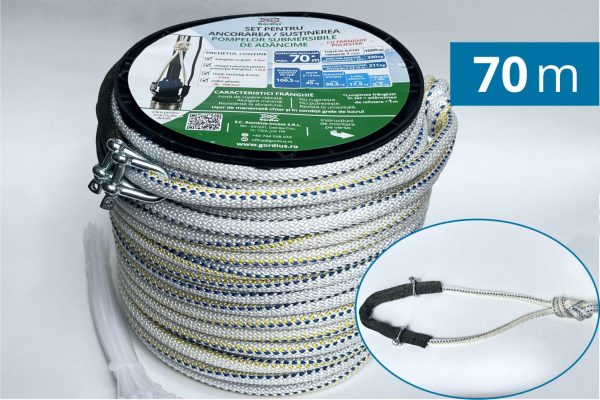 franghie ancorare pompa submersibila poliester 9 mm 70 m