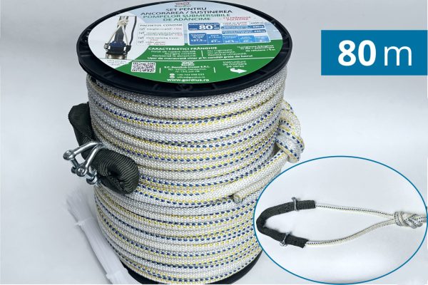 franghie ancorare pompa submersibila poliester 9 mm 80 m